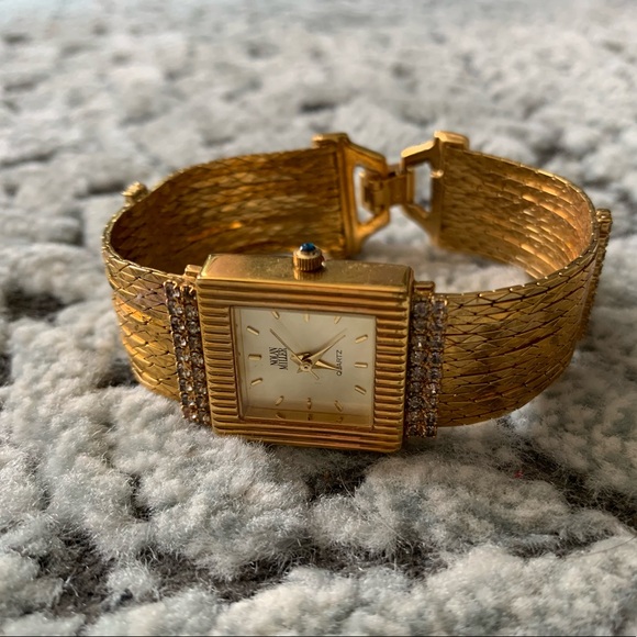 Molan Miller gold plated watch